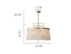 Ny Enkel LED Pendant Light Fixtures Fashion Crystal Nordic Lamp Bedroom Living Room Hanglamp Inomhusbelysning Iron Pendant Lights Myy