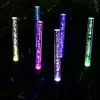 Solar Lights Outdoor New Garden Decor Acrylic Bubble Lights, Multi-Color Changing Garden Lights for Patio, Pathway, Yard Decoration