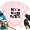 정신 건강 문제 여성 Tshirt 코튼 캐주얼 재미있는 티셔츠 레이디 소녀 탑 티 힙 스터 드롭 우주선 NA-134