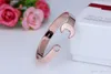 Rose goud groothandel Bangle vintage open locomotief moersleutel koperen armband mannen en vrouwen verzilverde armband