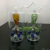 Four-claw filter kettle under super-large upper Skull Glass Bongs Glass Smoking Pipe Water Pipes Oil Rig Glass Bowls Oil Burner