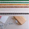 1,0 meter DIY MINI Avtagbar ersättning Skulderbandväska Akrylhartsglasögon Lanyardkedjeströmband Halsband Tillbehör