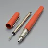 Promotie Luxe magnetische pennen Hoge kwaliteit M-serie Rollerball Rood Zwart Hars en Plating carving kantoor schoolbenodigdheden 2637857