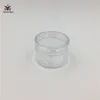 Pot de crème transparent de 15g, 102 pièces, avec couvercles transparents, petite boîte en plastique PS de 15ml, Pot de crème à paillettes pour ongles