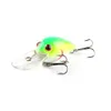 HENGJIA 100 pezzi esca da pesca Crankbaits Bass esche da pesca in plastica 7.3CM 10.1G 6 # ganci manovella esca ciprinidi trota spigola