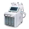 USA 6 en 1 diamant microdermabrasion ultrasons radiofréquence dermabrasion épurateur traitement de l'acné rajeunissement de la peau cernes machine