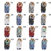 Mama Bär Hoodie 15 Farben Brief Gedruckt Patched Patchwork Pullover Hoodies Weihnachten Langarm Shirts LJO7191