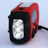 AM / FM / WB SOLAR RADIOLIGHT Emergency Solar Hand Crank Power 3 LED ficklampa Elektrisk Torch Dynamo Ljusbelysning Lampa ZZA392