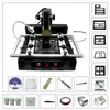 M770 Infrared BGA Rework Station Machine 220V 2 Zones with BGA Reballing Tool Kit 23pcs 90mm Game Console Stencils XBOX/PS3 Bracket