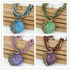 Wholesale-Brand new Bohemian strings necklaces retro ethnic style creative peacock pendant necklace jewelry model no. NE897