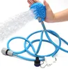 La dernière baignoire de baignoire pour animaux de bain pour animaux de compagnie Brusque Chat et chiens fournit la pomme de douche de massage en silicone, baignoire pour chiens