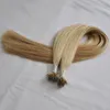 DHL Fedex color 99J 18p60 613 12 Double Drawn silk straight brazilian Nano Ring Hair Extensions 1g strand 100g Lot Top Quality9091516