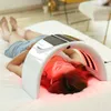 Maschera facciale coreana 7 colori terapia fotonica anti invecchiamento acne rimozione delle rughe sbiancamento dispositivo di terapia della luce a LED stile pieghevole