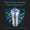 USB Car Charger Dual Ports LED Display Charging Phone Car-charger For iPhone XS Huawei P20 P10