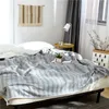 Bawełniany łóżko rzuca kocowe kratę pokrowce łóżko letnie cienki kołdra Stiching kołdra kołdra Tekstyles odpowiednie dorośli dzieci