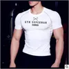 Neue Designer Männer T-shirts Mit Buchstaben Sport Quick Dry Lauf Shirts Für Männer Training T-shirt Lustige Männer t-shirt t