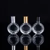 10 ml Perfumes Garrafa de Vidro Personalidade Pequena De Metal Roll-on Roller Ball Garrafa Vazia Cosméticos Transporte Rápido F2090