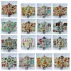 Camping Couverture À Capuche 3D Imprimé Polaire Jeter Couvertures Adultes Enfants Doux Chaud Sherpa Capes Cape Bande Dessinée Couverture Maison TextilesT2I5376