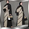 Abaya Muslimische Frauen Langes Kleid Jilbab Kaftan Fledermausärmel Lässige lose arabische Maxi-Robe Islam Einfarbiges Kleid Gebetskleidung Kleidungsstück J190102