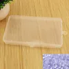 Scatola di plastica trasparente di alta qualità Collezioni di stoccaggio Scatole per imballaggio di prodotti Custodia per medicazione Vaso trasparente 17,6x10,4x2,4 cm