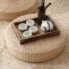 40cm Tatami Cushion Round Straw Weave Handmade Pillow Floor Yoga Chair Seat Mat Cat Mat306d