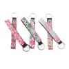 New Lilly Pulitzer Key buckle Neoprene Bag Charmer Keychain Sublimation Keyring Wedding Favors Gift Multi Color High Quality zhao8178061
