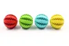 Strona główna Ogród Pet Dog Toy Gumowa Balowa Zabawki Zabawki Zielone ABS Zabawki Pet Ball Dog Chew Zabawki Ząb Czyszczenie Kulki Żywności 5 CM 7cm DHL