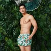Nowy chłopiec kąpielowy garnitur mężczyzna seksowne lato kąpielówki kreatywny design shortes design shorts maillot de bain kostium kąpielowy gorący
