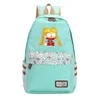 Designer-Anime Sailor Moon Wave Point Women Cute Backpack Canvas Travel Backpack Kawaii School Bags Mochila Feminina Cartoon Bagpa264Y