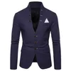 Neue Mode Luxus Designer Anzug Männer Multi-taste Dekorative Designer Herren Anzug Jacke Casual Stehkragen Männer Anzug Euro code M-2XL
