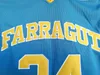 高校34ジャージーブルーカレッジファラガットケビンガーネットバスケットボールジャージーユニフォーム通気性