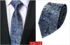 Neck Ties New Design Mens Tie Elegant Man Floral Paisley Neckties 145*8*3.8cm Classic Business Casual Wedding