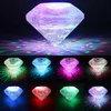 RGB Floating Underwater LED Disco Light Glow Show Swimming Pool Pond Hot Tub Spa Lamp Waterproof Outdoor Party Decorations Light