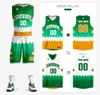 Basketball Jerseys for Men Breathable Sportswear Double-sided College Blank Basketball Game Uniforms Kits Training Suit