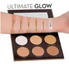 (en stock) Maquillage HOT 4 couleurs Bronzers Surligneurs palette Face Powder! Expédition par ePacket