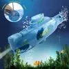 Mini Submarine 3314 Radio Control Submarine Racing Boat Universal Rc Toys For Children Portable Children RC Speedboat Model