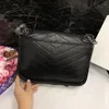 Alta qualidade superior PU Preto ouro prata cadeia quente vender mulheres sacos bolsas bolsas de ombro sacolas # 00987