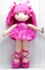 3 colors cute Girls rag dolls 40cm dancing girl style stuffed soft plush figures dolls kids gifts B11