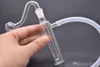 Nieuwe 96mm mini glazen olie brander bong met recycler oliebrander waterleiding dab rig bongs hand bong waterleidingen voor roken