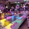 Bloemen Clear Vaas Acryl Stand Bloemboeket Stands Bruiloft Centerpieces Window Craft Display Aisle Road Leads Wedding Flowers Backdrops