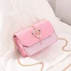 Pink sugao designer shoulder bag small chain bag women crossbody bags luxury purse lady pocket phone bags pu leather hot sale bag BHP