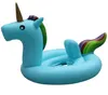 12 stile Baby Swimming Ring Unicorn Seat Gonfiabile Unicorn Pool Float Baby Summer Water Fun Pool Toy swan flamingo Bambini Nuoto galleggiante