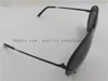 2019 NEW FASHION P0398478 SUNGLASSES BLACK FRAME GREY LENS SILVERMIRROR LENS WITH BOX 69mm Interchangeable Len5813969