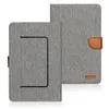 Universal Flip Stand Leather Tabletbers для iPad 10 10.2 Mini 6 Pro 9,7 Samsung Galaxy Tab 7 8 9 10 -дюймовый слот для карты.