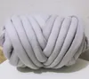 250g / bola Super Super grosso núcleo de algodão Chunky Fios Roving Fios para Fiação Mão Tricô Spin Fios Inverno Quente
