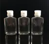 60ml Pusta dezynfekuje Butelka Żelowa Soap Butelki płynne Clear Squeezed Pet Sub Travel