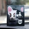 Auto Ornament PVC Zonnebril Franse Bulldog Luchtverfrisser Auto Outlet Vent Parfum Clip Leuke Geur Geur Diffuser Gift5995467