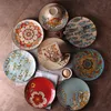 Ceramic Dishes Creative Personality Hand-Painted Plate Western Steak Plate Pasta Plate Household Dishware Cutlery 30 Styles Optional