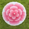 Średnica 82 cm Kolorowa jaśminowa Bloom Performance Flower Parasol Chińskie tkanin