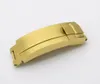 CARLYWET 9mm x 9mm bracelet de montre boucle Glide Flip Lock fermoir de déploiement argent brossé 316L métal solide acier inoxydable 1279U